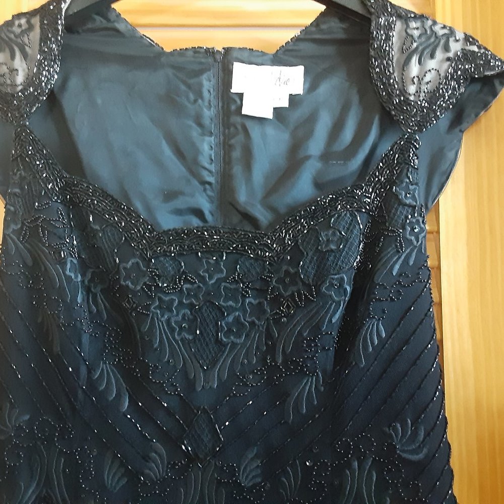 FORMAL BLACK DRESS - Picture 6 of 9